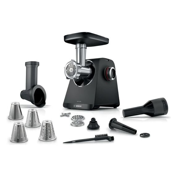 Bosch Serie 4 MFWS440B mincer 1900 W Black, Silver | Techbox
