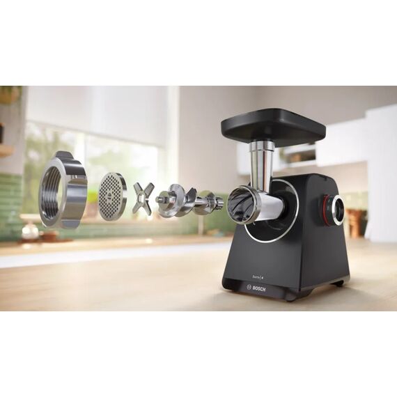 Bosch Serie 4 MFWS440B mincer 1900 W Black, Silver | Techbox