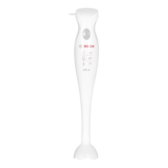 Bosch MSM6B100 blender Immersion blender Silver,White 280 W - Mixers - Food preparation - Techbox