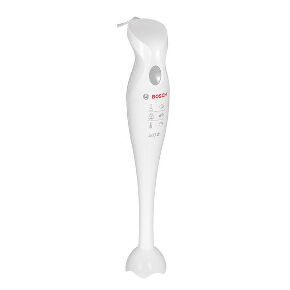 Bosch MSM6B100 blender Immersion blender Silver,White 280 W - Mixers - Food preparation - Techbox