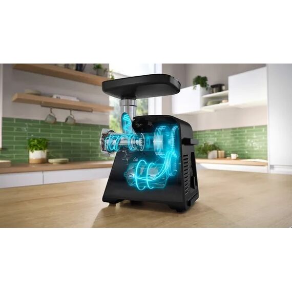 Bosch Serie 6 MFWS650B mincer 500 W Black, Silver | Techbox