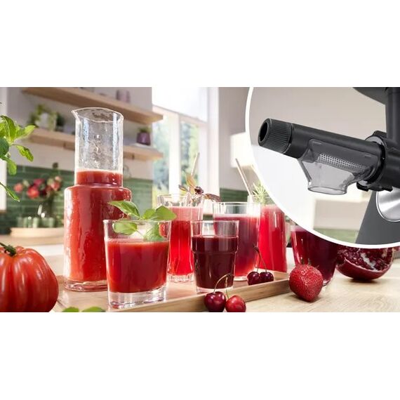 Bosch Serie 6 MFWS650B mincer 500 W Black, Silver | Techbox