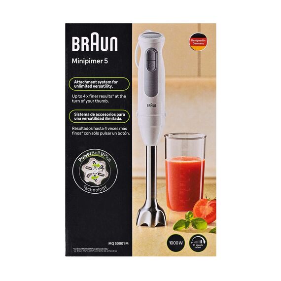 Braun MultiQuick 5 MQ 50001 Hand blender  1000 W white | Techbox