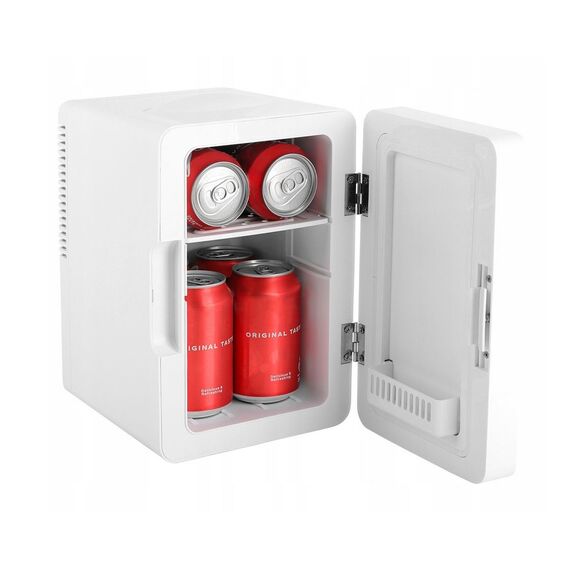 ELLE 6L white mini fridge with LED make-up mirror - Camping - Hobbies - Techbox