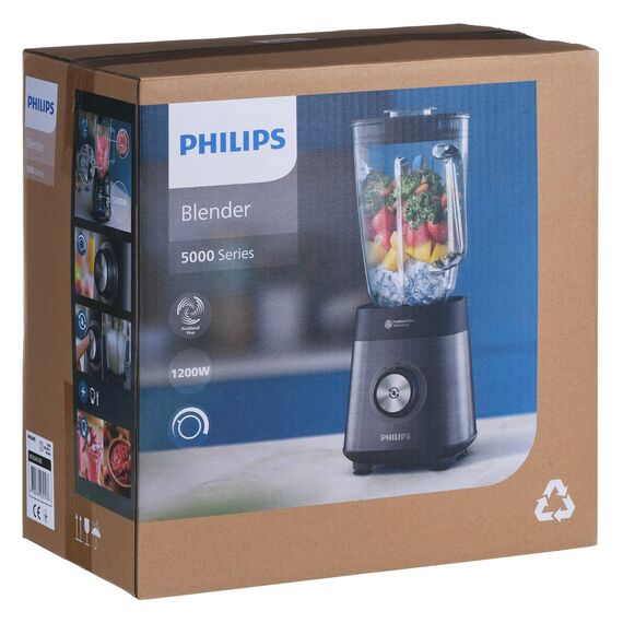 Philips 5000 Series Table Blender HR3040/00 2 l 1200 W Black | Techbox