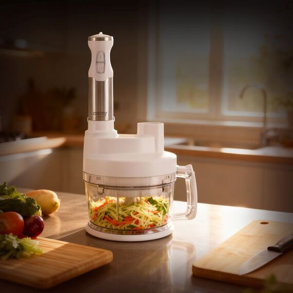 Camry CR 4623 Hand blender set 1600 W white | Techbox