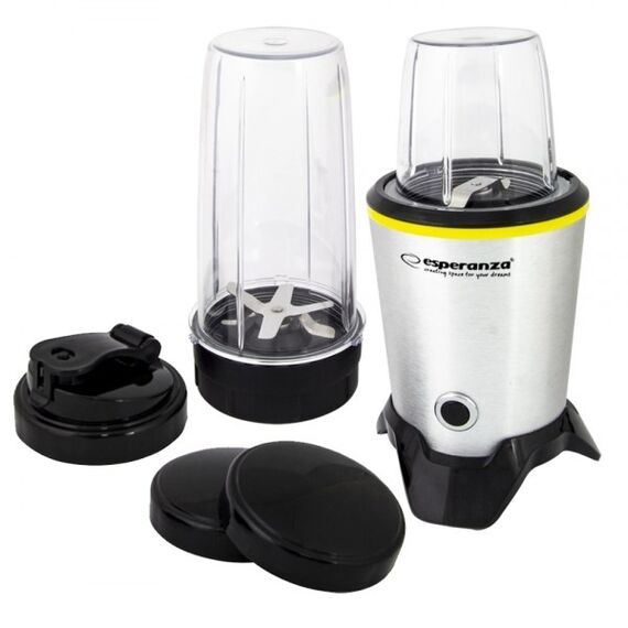 Esperanza EKM028 blender Tabletop blender 1000 W Black, Stainless steel | Techbox