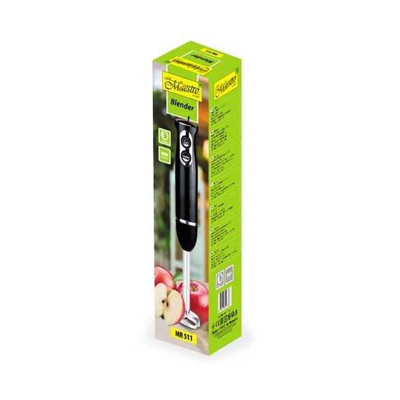 Feel-Maestro MR-511 blender Cooking blender Black 500 W - Mixers - Food preparation - Techbox