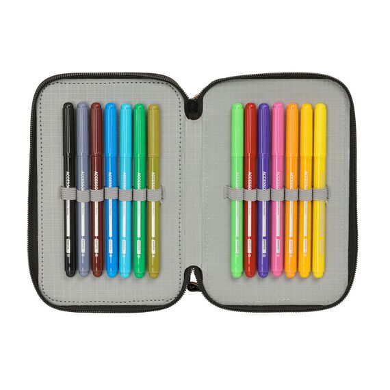 Harry Potter Hogwarts triple pencil case 37pcs