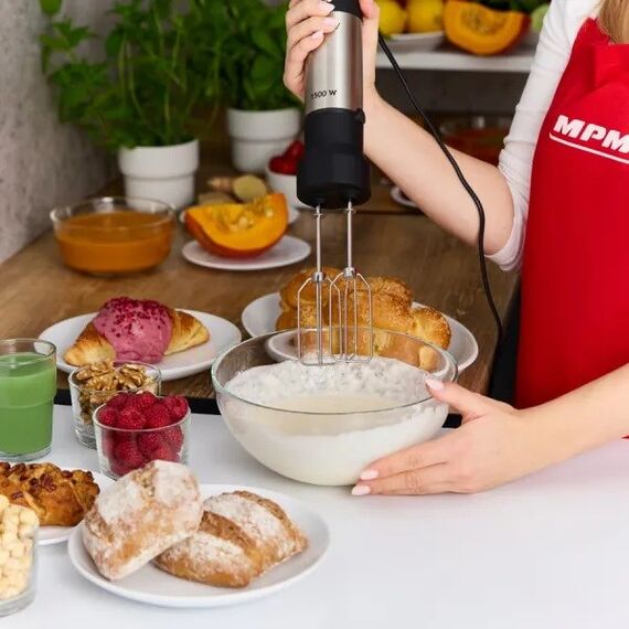 MPM MBL-42M hand blender - set 1500 W Black | Techbox