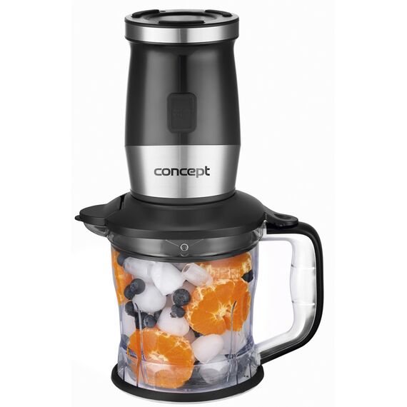 Concept SM3390 blender 1.2 L Immersion blender 700 W Black, Stainless steel - Mixers - Food preparation - Techbox
