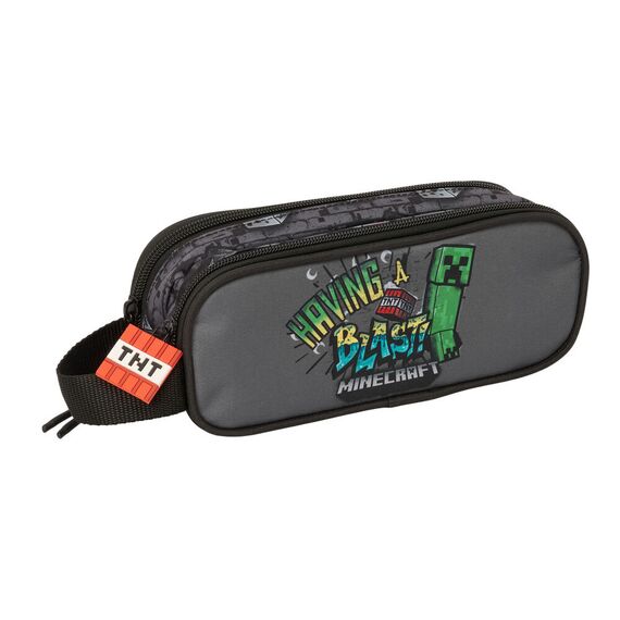 Minecraft Graffiti double pencil case |  Techbox