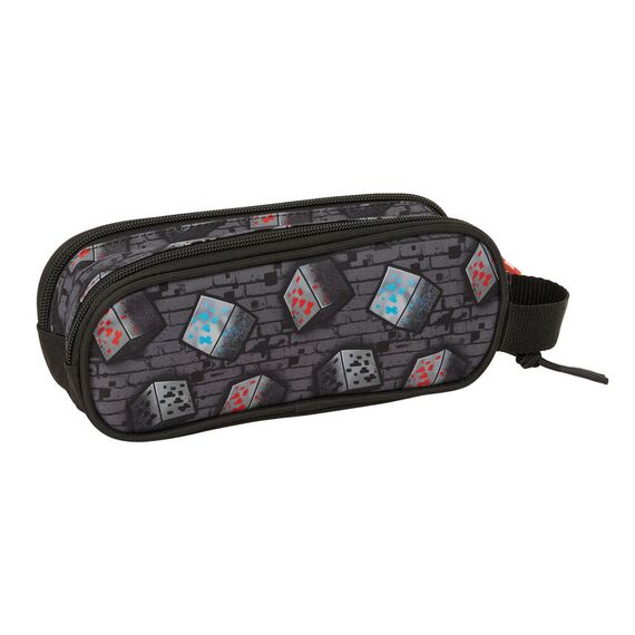 Minecraft Graffiti double pencil case |  Techbox