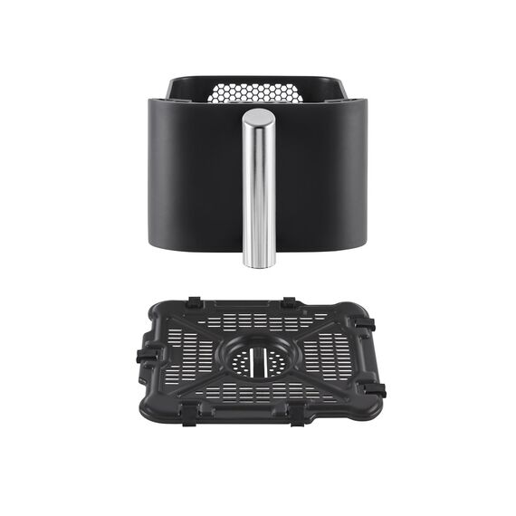 Ninja SL300EU fryer Double 7.6 L Stand-alone 2470 W Low fat fryer Black | Techbox