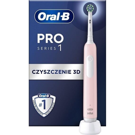 Oral-B PRO1 Pink electric toothbrush | Techbox