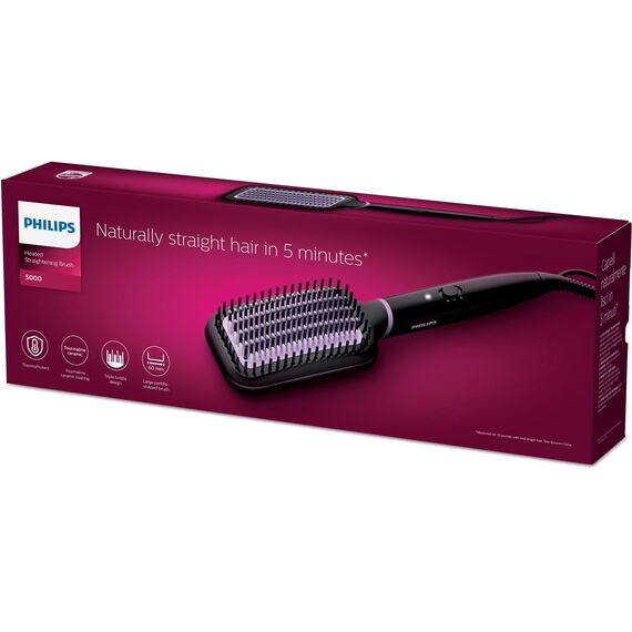 Philips StyleCare Essential BHH880/00 Heated straightening brush | Techbox