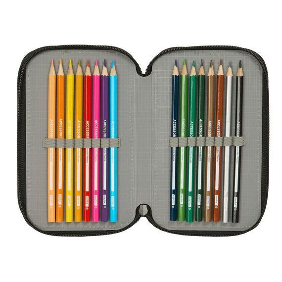 Star Wars Mandalorian & Grogu triple pencil case 37pcs