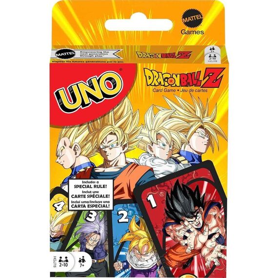 UNO Dragon Ball Z card game |  Techbox