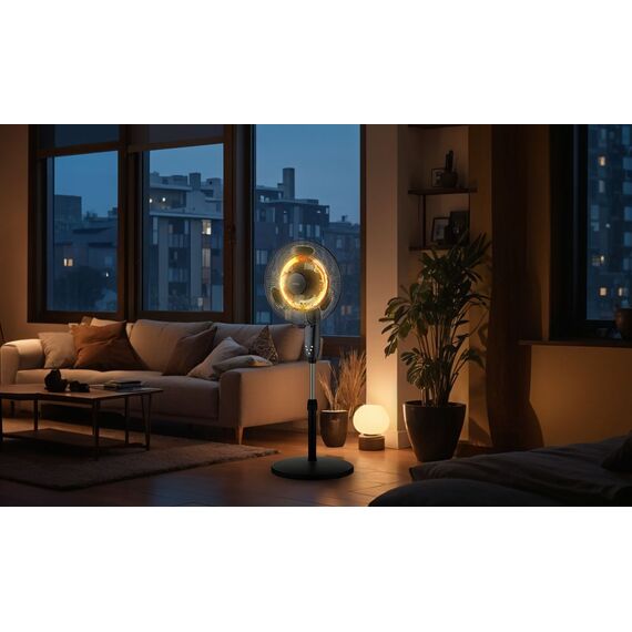 2-in-1 fan with heating function NOVEEN F740 16"/40 cm | Techbox