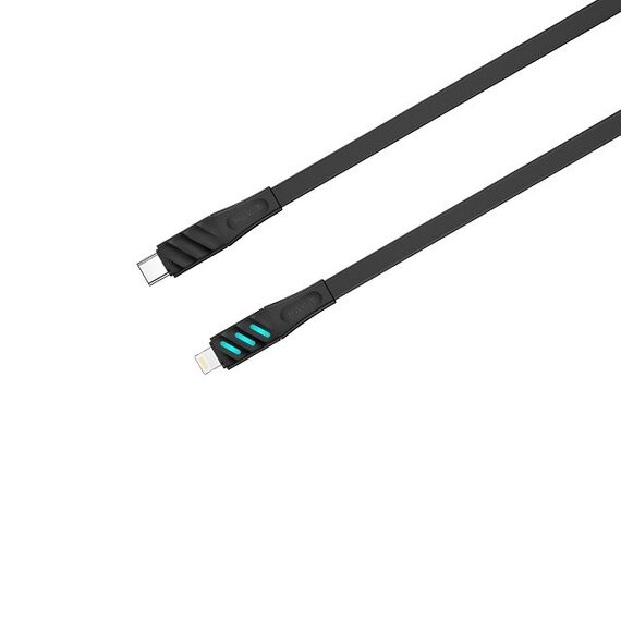 Havit CB6255 - USB charging cable type C to Lightning, 1 m (black) - Cables & Adapters - Cables & Accessories - Techbox