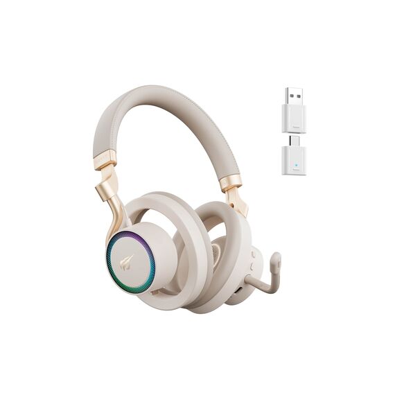 Havit Fuxi-H8 - wireless gaming headphones (gold) - Headsets - Speakers & Headphones - Techbox