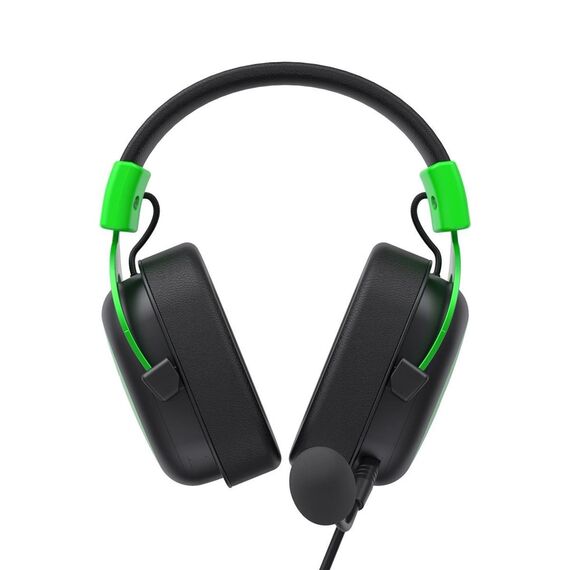 Havit H2002d Headset Wired Head-band Gaming Black, Green - Headsets - Speakers & Headphones - Techbox