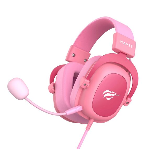 Havit H2002d Headset Wired Head-band Gaming Pink - Headsets - Speakers & Headphones - Techbox