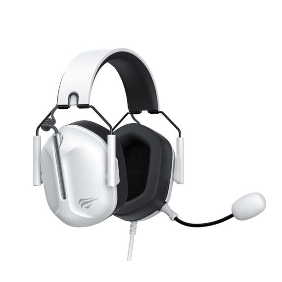 Havit H2033D - gaming headphones, white/black - Headsets - Speakers & Headphones - Techbox