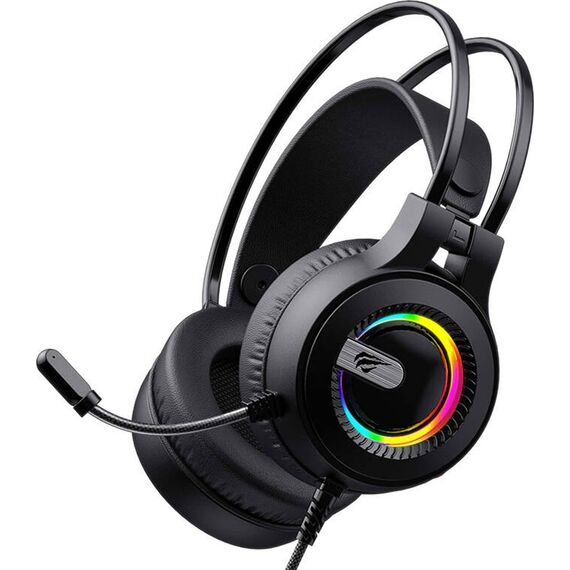 Havit H2040d headphones/headset Wired Head-band Gaming Black - Headsets - Speakers & Headphones - Techbox