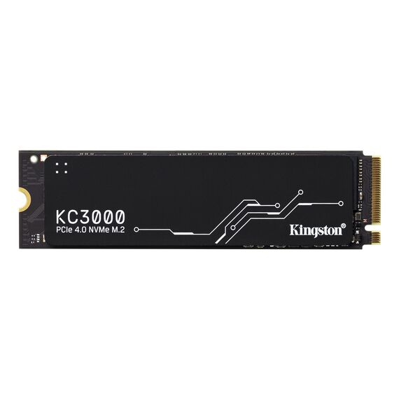 Kingston Technology KC3000 M.2 1024 GB PCI Express 4.0 3D TLC NVMe - SSD - Hard Drives - Techbox