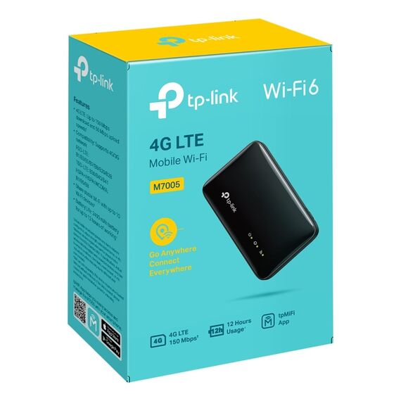 TP-Link M7005 wireless router Single-band (2.4 GHz) 4G Black - Modem & Routers - Network Devices - Techbox