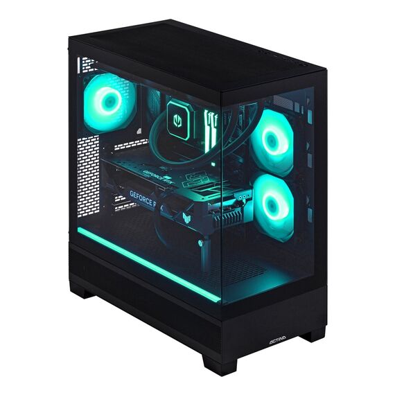 Actina 5901443443575 PC Intel Core Ultra 7 270K Plus 32 GB DDR5-SDRAM 1 TB SSD NVIDIA GeForce RTX 5070 Ti Midi Tower Black | Techbox