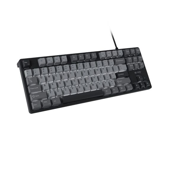 FURY KANABO K2 US mechanical gaming keyboard black-grey with white backlight - Keyboards - Keyboards & Mice - Techbox