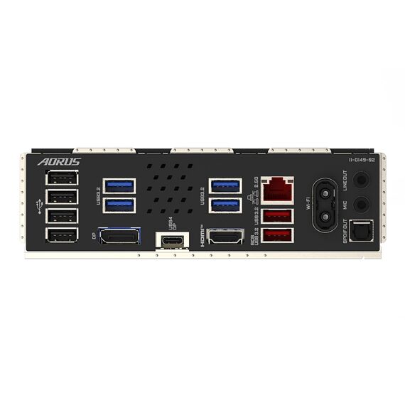 GIGABYTE B860M AORUS ELITE WIFI6E Motherboard - Intel Core Ultra Series CPUs, 12+1+2+1 Phases VRM, up to 9200MHz DDR5, 1xPCIe 5.0 + 2xPCIe 4.0 M.2, 2.5GbE LAN, WIFI 6E, Thunderbolt | Techbox