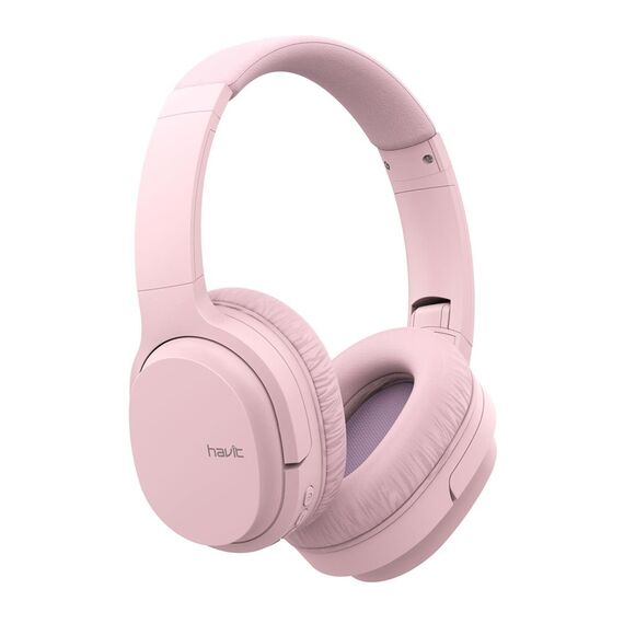 Havit I62 wireless on-ear headphones Pink - Headsets - Speakers & Headphones - Techbox