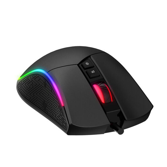 Havit MS1001S - Optical right-handed gaming mouse, USB type A, black-grey - Mice - Keyboards & Mice - Techbox