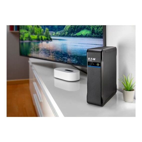 Eaton 3P550I uninterruptible power supply (UPS) Standby (Offline) 0.55 kVA 330 W 4 AC outlet(s) - UPS & Surge Protectors - Surge Protection - Techbox