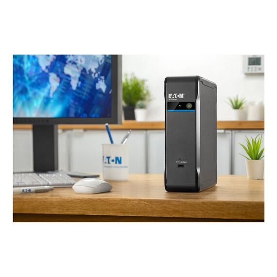 Eaton 3P900UI uninterruptible power supply (UPS) Standby (Offline) 0.9 kVA 540 W 4 AC outlet(s) - UPS & Surge Protectors - Surge Protection - Techbox