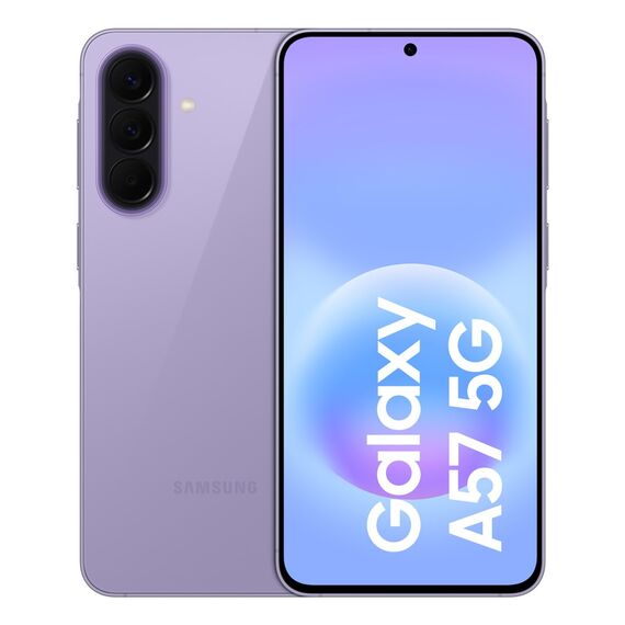 Samsung Galaxy A57 5G 17 cm (6.7") Dual SIM Android 16.0 USB Type-C 8 GB 128 GB 5000 mAh Lilac | Techbox