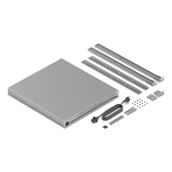 Ubiquiti UniFi Pro XG 24 PoE Managed L2/L3 10G Ethernet (100/1000/10000) Power over Ethernet (PoE) 1U Grey | Techbox