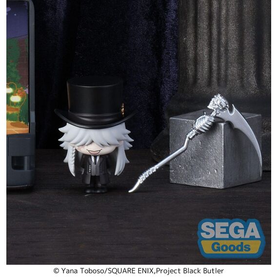 Black Butler: Boarding School Arc Petite World Memories Mini Figure Undertaker (EX) 8 cm - Figurines - Collectibles - Techbox