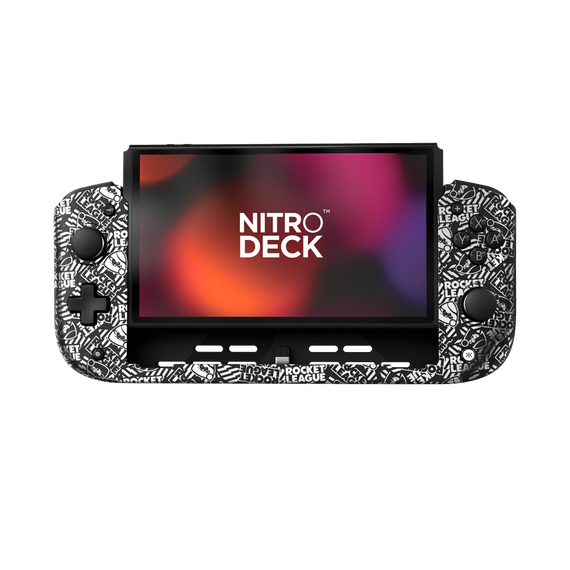 CRKD NITRO DECK - ROCKET LEAGUE SILVER SPECIAL EDITION / Nintendo Switch | Techbox