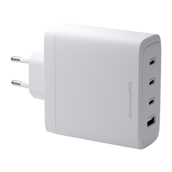 Dbramante1928 - EU Wall Charger - 3xUSB-C 140W + 1xUSB-A - BLK / Electronics