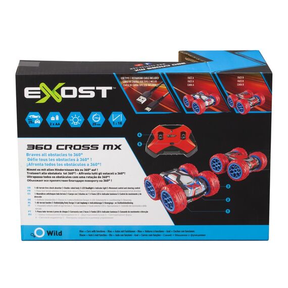 Silverlit - 360 Cross MX, Red (20733) / Toys