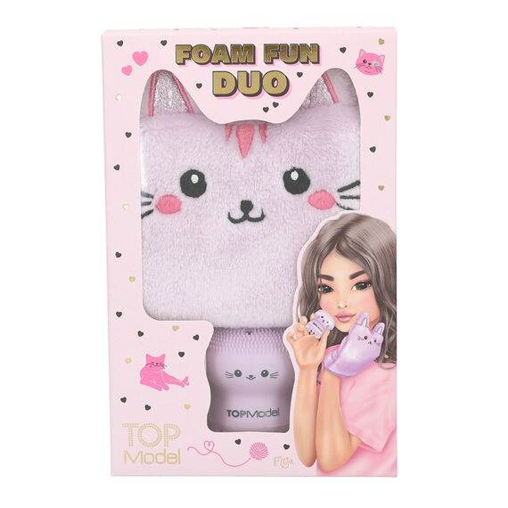 TOPModel - wash glove and facialsponge set  BEAUTY and ME ( 0413252 ) / Toys