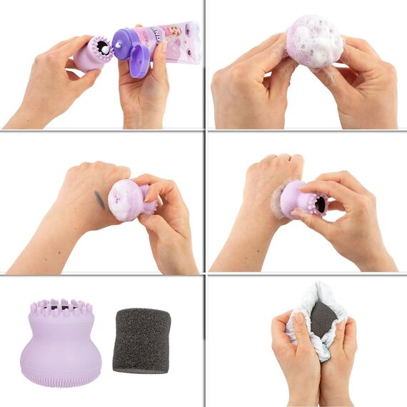 TOPModel - wash glove and facialsponge set  BEAUTY and ME ( 0413252 ) / Toys