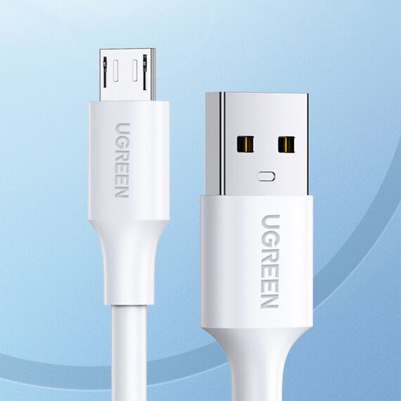 Ugreen US289 60143 micro USB / USB-A cable 2m - white | Techbox