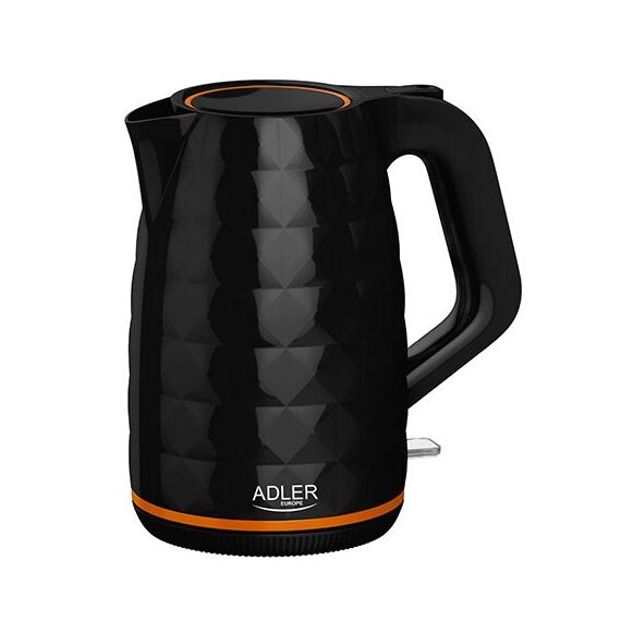 Adler AD 1277 B electric kettle 1.7 L 2200 W Black | Techbox