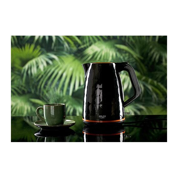 Adler AD 1277 B electric kettle 1.7 L 2200 W Black | Techbox