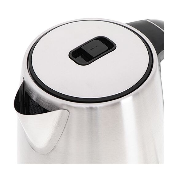 Adler AD 1340 electric kettle 1.7 L 2200 W Black, Silver | Techbox